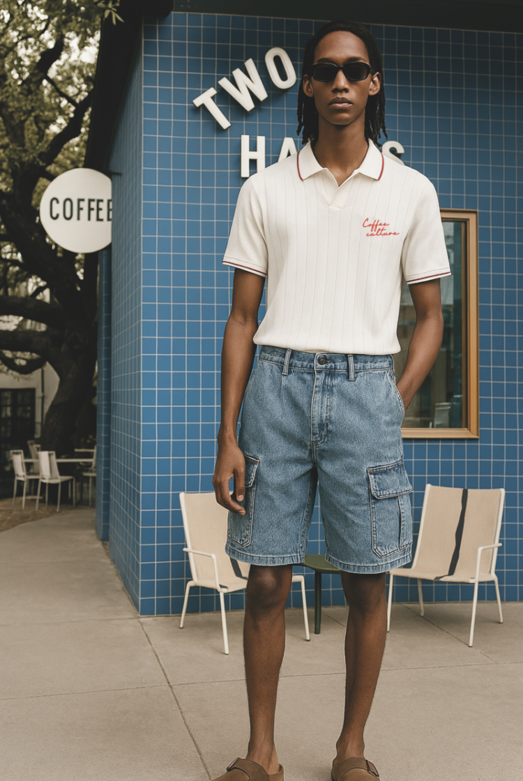 COFFEE CULTURE POLO WHITE - White