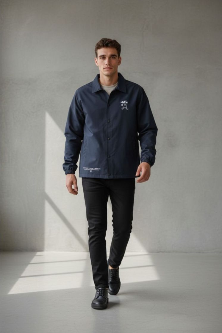 JACKET COFFEE CULTURE NAVY - Navy