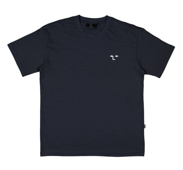 FACE OFF EMBROIDERED TEE Navy Navy