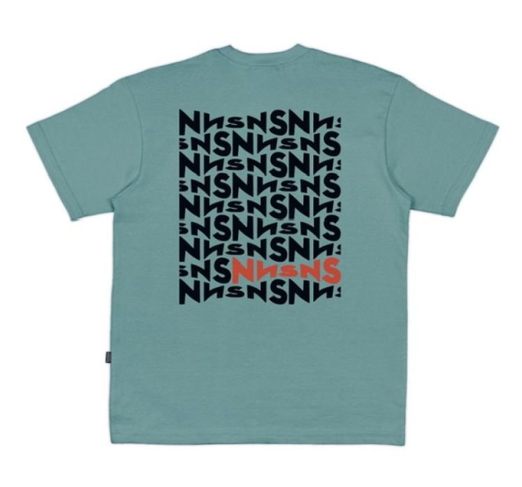 WAVES TEE Emerald Emerald