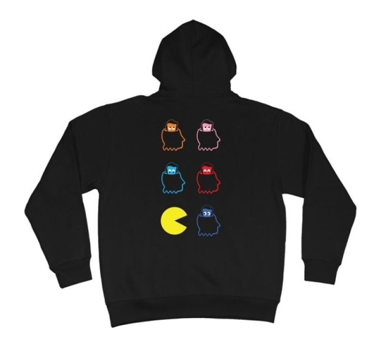 ARCADE HOODED SWEATER BLACK Black
