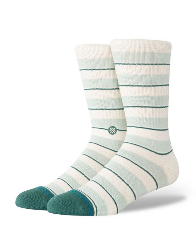 STRIPED IT CREW TEA TEAL