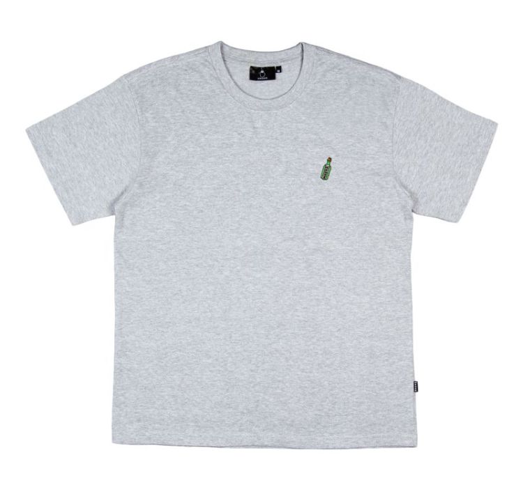 Tee NNSNS Bottle Embroidered Heather Grey