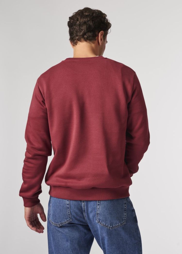 Basic Crewneck Sweat - Regular 000306 - CRIMSO