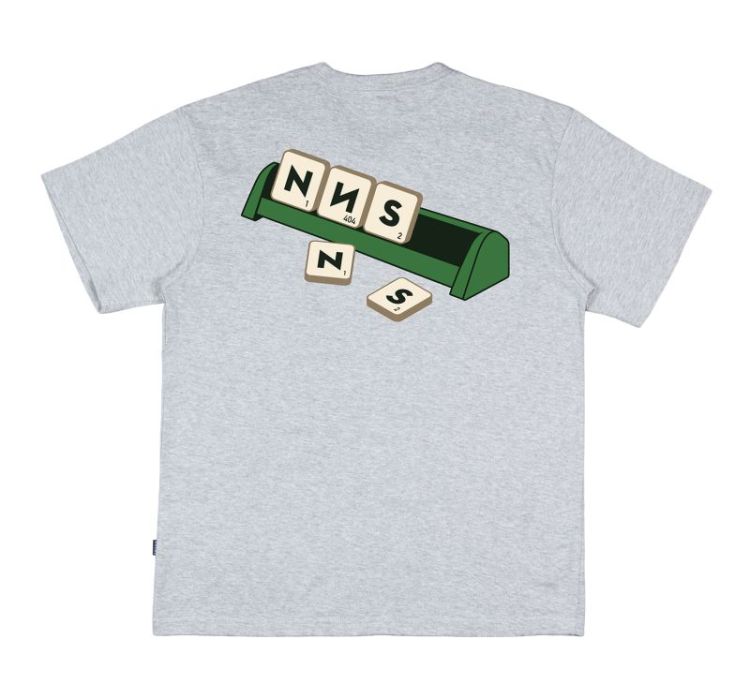 Scrabble Tee Heather Grey Heather Grey