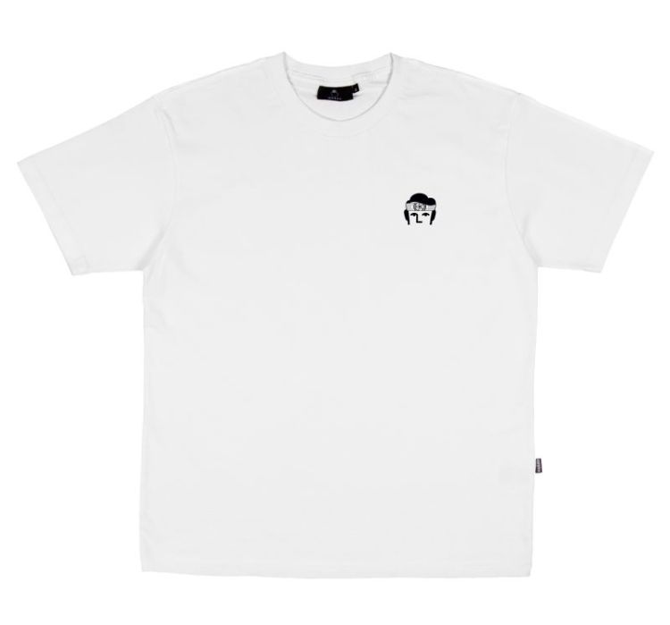 Chopsticks Tee White White
