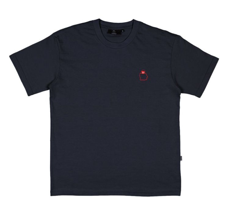 Arcade Embroid Tee Navy Navy