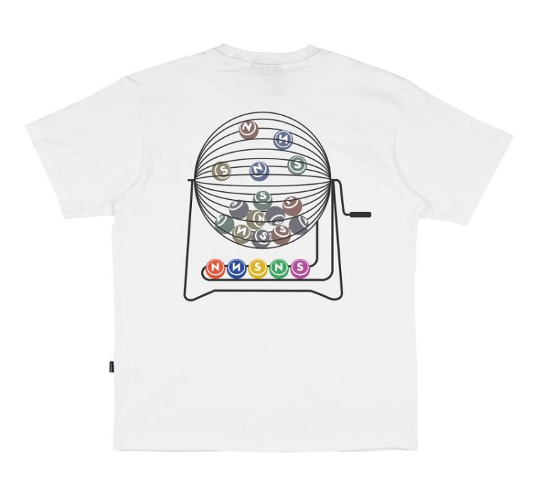 Bingo Tee White White