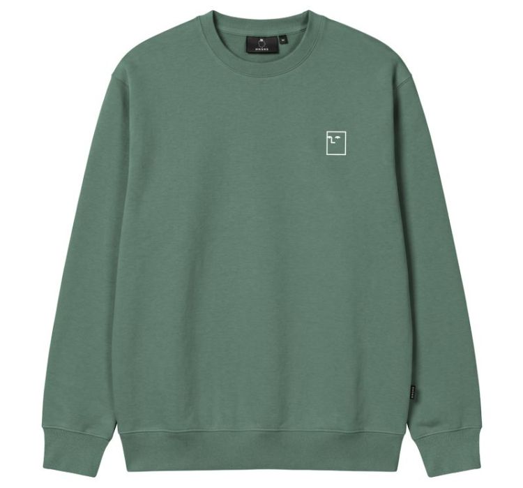 Blockhead Embroid Crew Hamgree Hamgreen