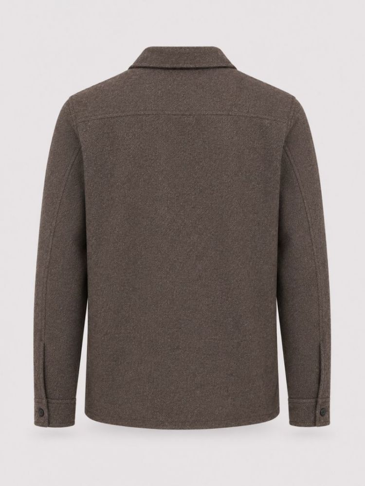 Ditlev overshirt - Dark Brown