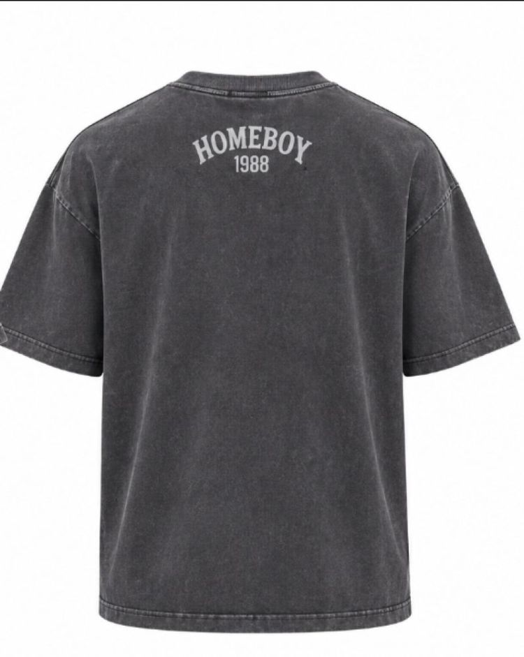 Monochrome Tee 59 Grey Washed