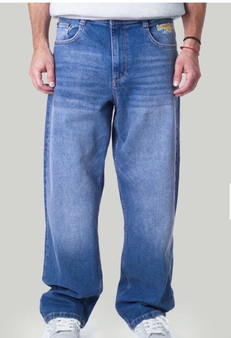 X-tra Baggy Wiskers Denim 86 Vintage Blue