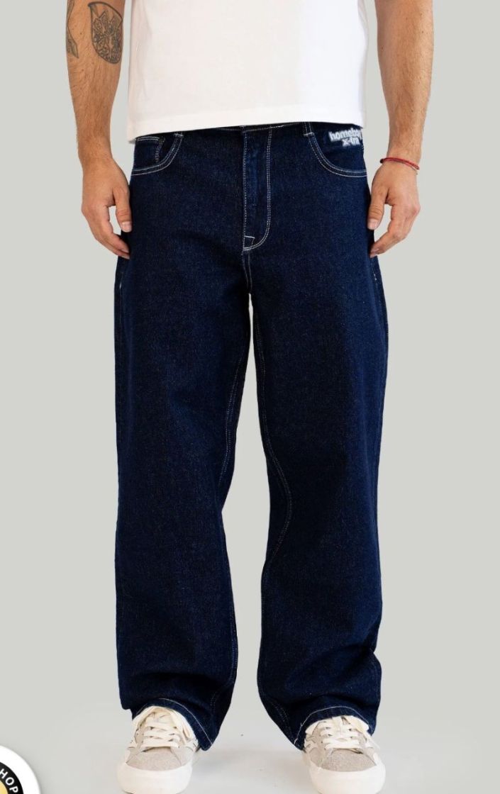 X-tra Baggy Monocrom Denim 80-Indigo