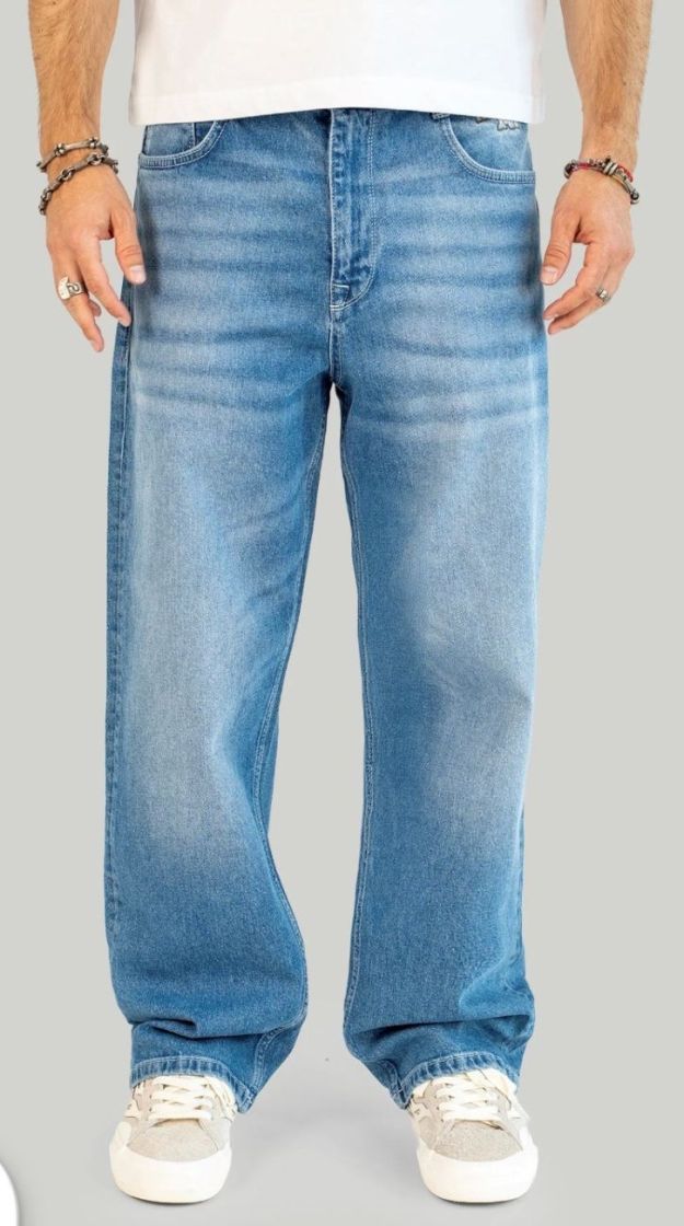 X-tra Baggy Outlines Denim 85 Vintage Blue
