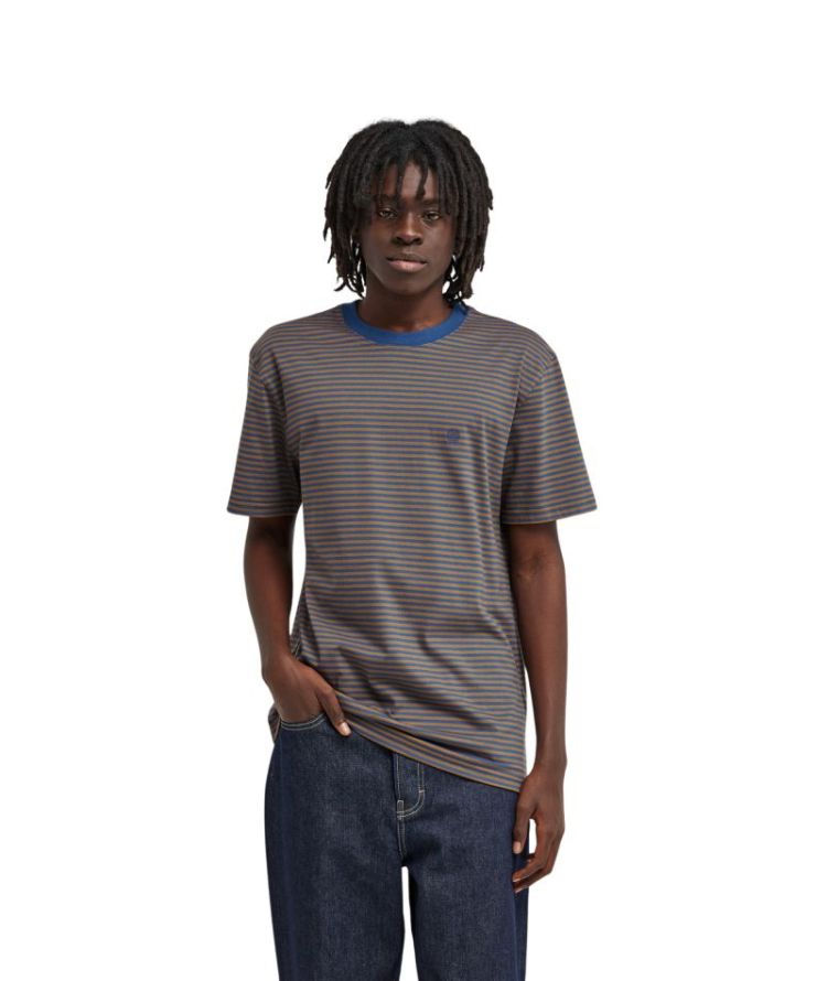 ICON EMBROIDERY SS CQK3 DARKDENIM/