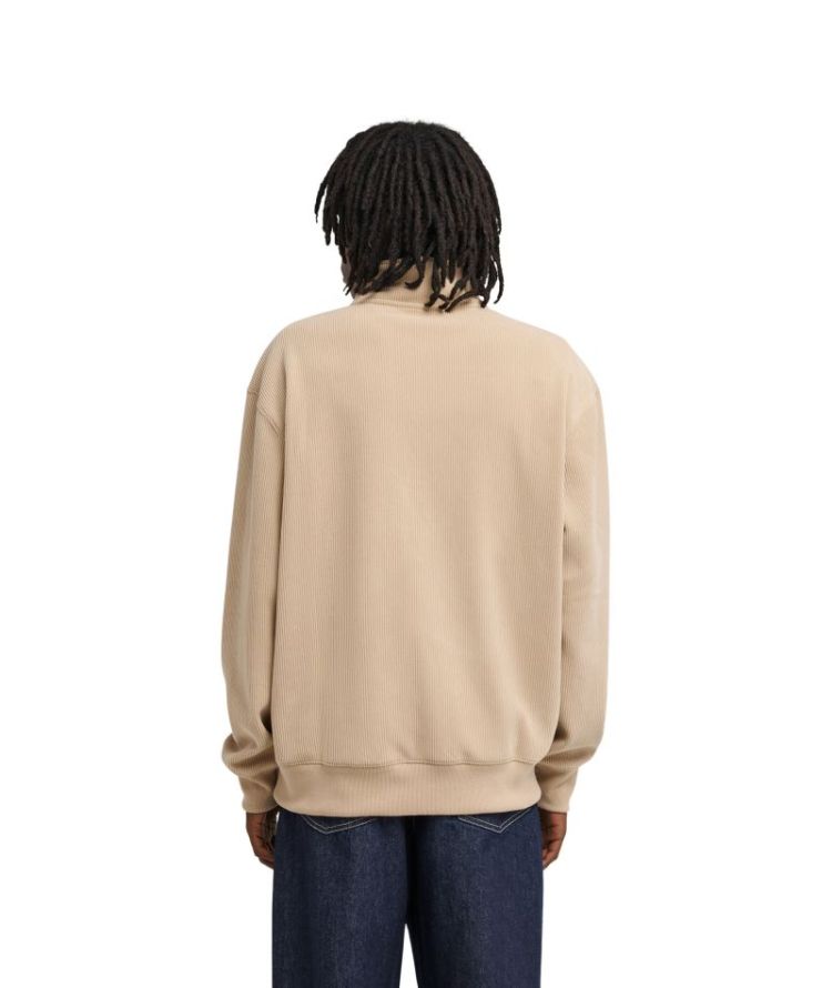 LOWCASE CORDUROY QUARTER ZIP TZE0 HUMUS