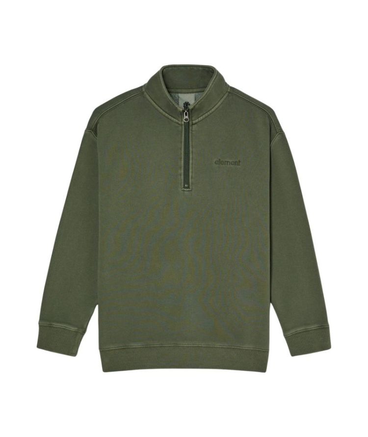LOWCASE PIGMENT QUARTER ZIP Y GQQ0 BRONZE GRE