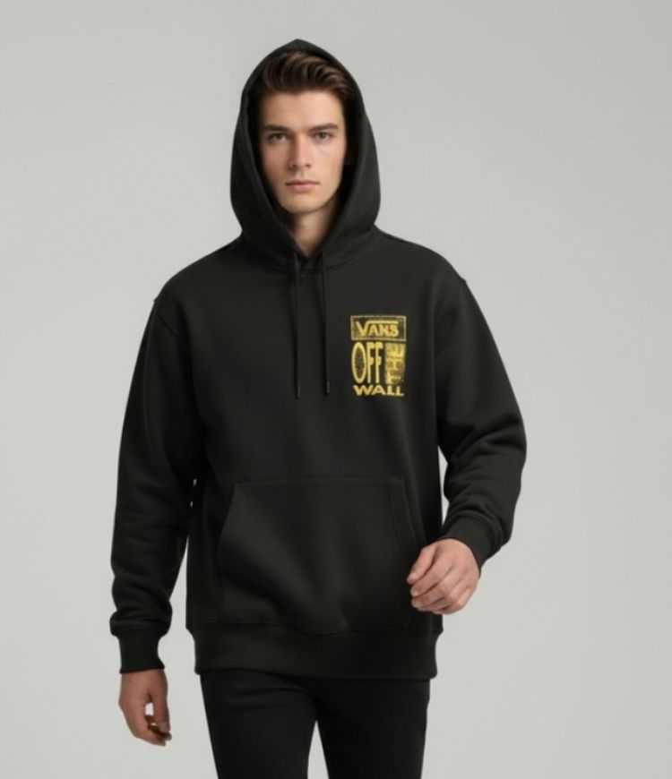 Cut and Paste Pullover BLK1 Black