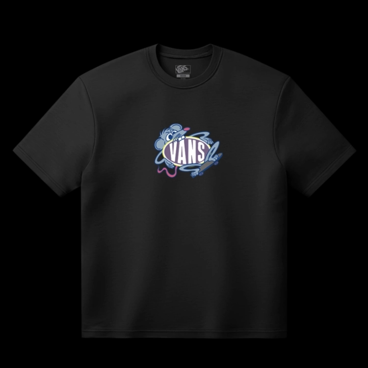 Rad Rodent SS Tee BLK1 Black