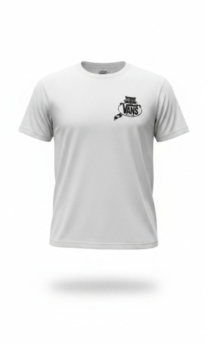 Dumpster Raccoon SS Tee WHT1 White