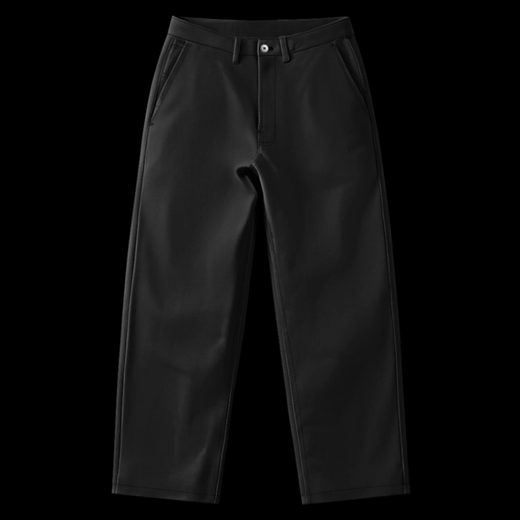 Authentic Chino Loose Pant BLK1 Black