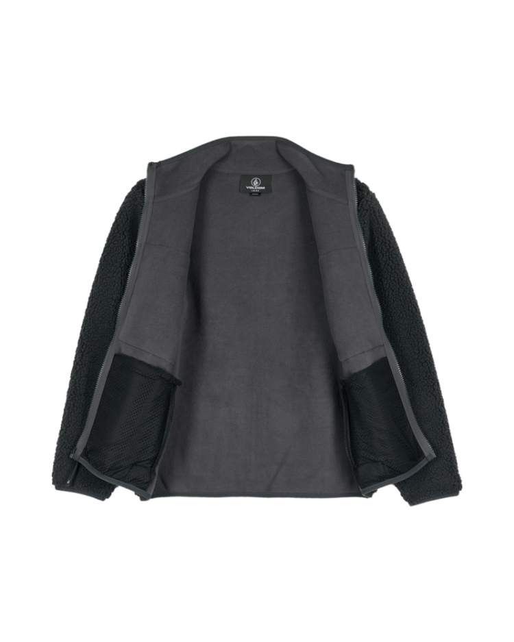 STORM STONE ZIP FLEECE ASB ASPHALT BLA