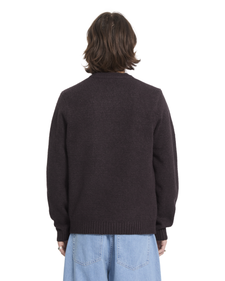 EDMONDER II SWEATER RSN RAISIN