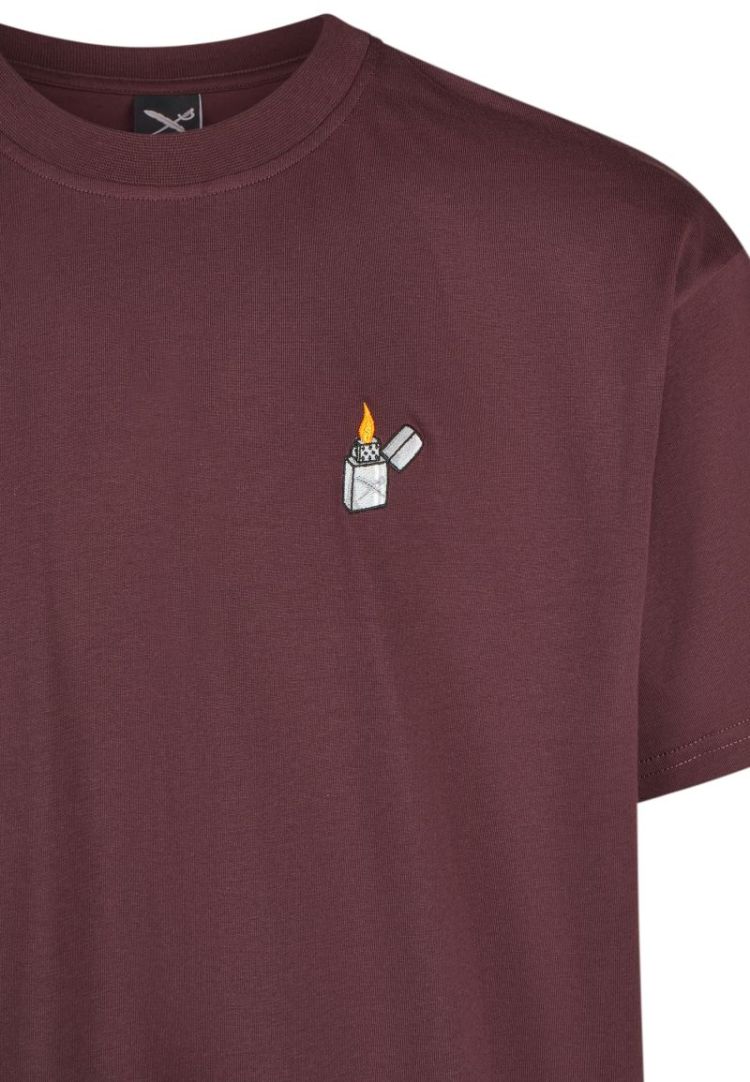 Flaglighter T-Shirt 292 aubergine