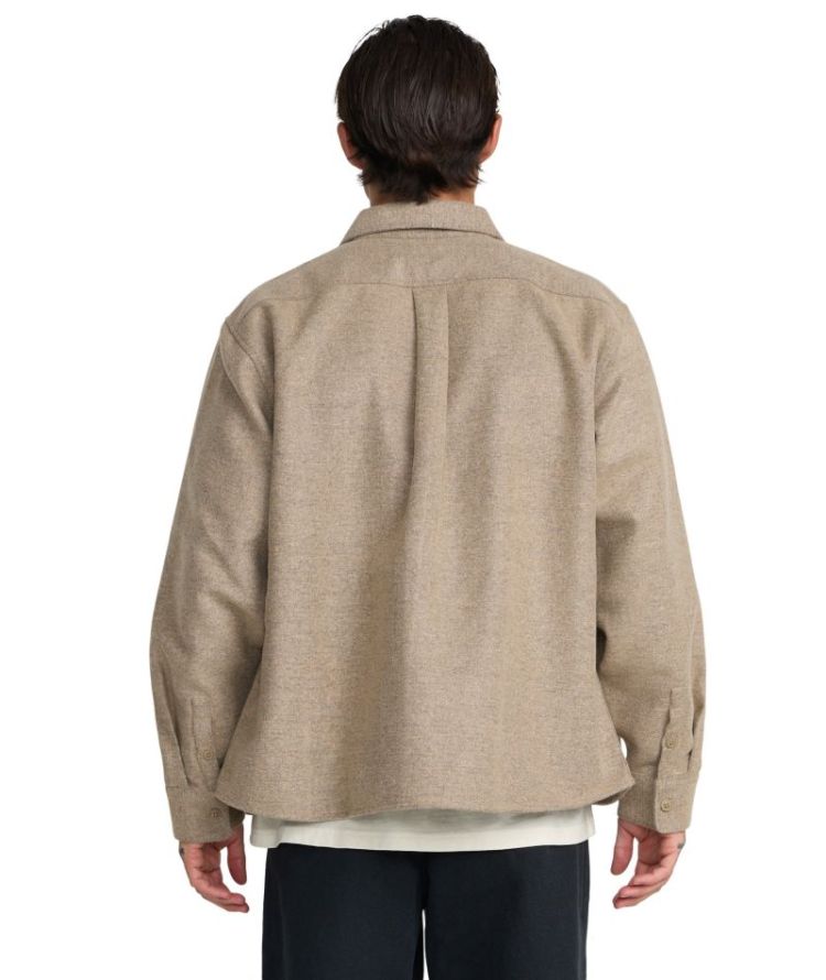DAYSHIFT SOLID FLANNEL LS WHE WHEAT