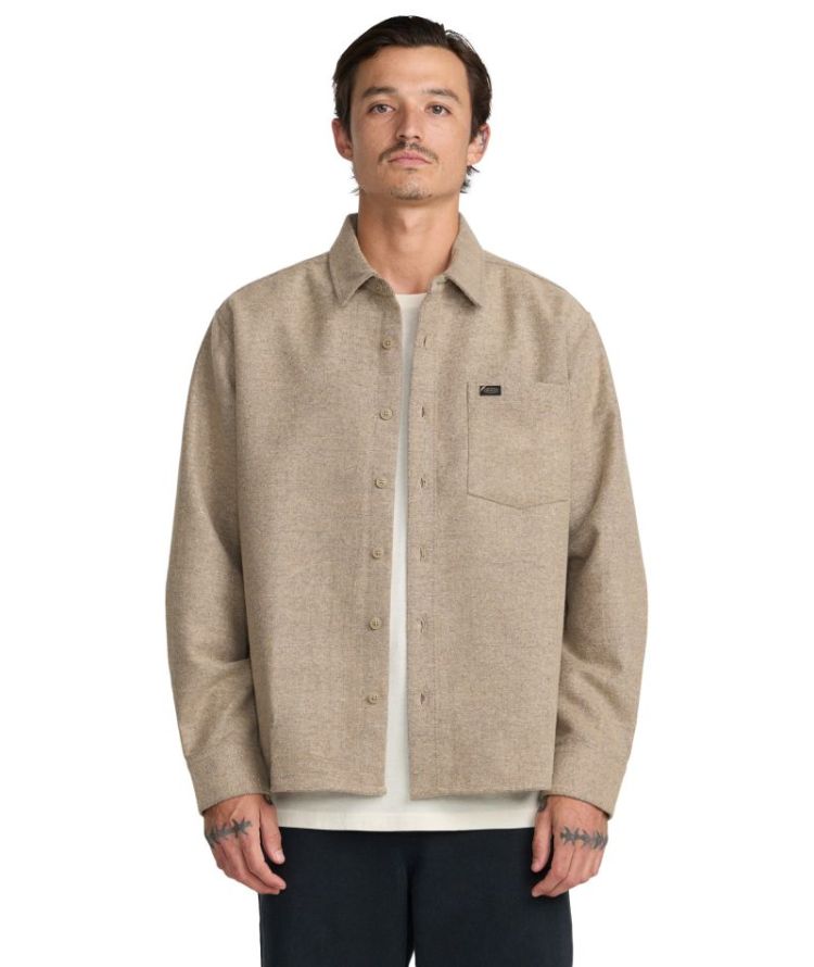 DAYSHIFT SOLID FLANNEL LS WHE WHEAT