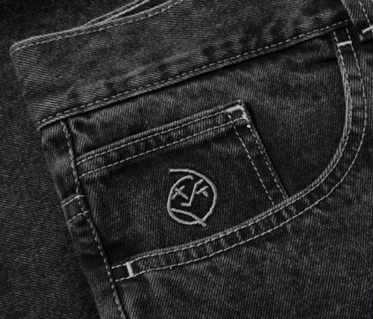 Baggy jeans Silver Black OG