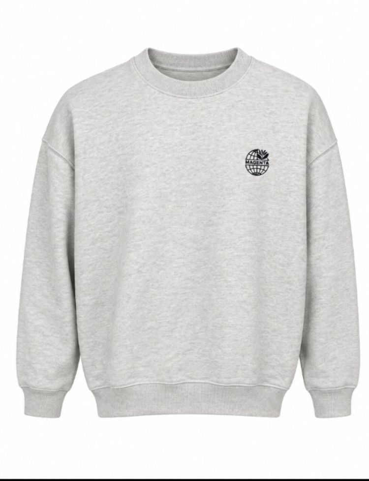 Global Crewneck Ash