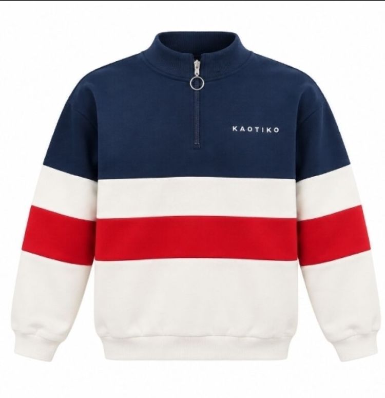 Crew Zipper Carter Multi