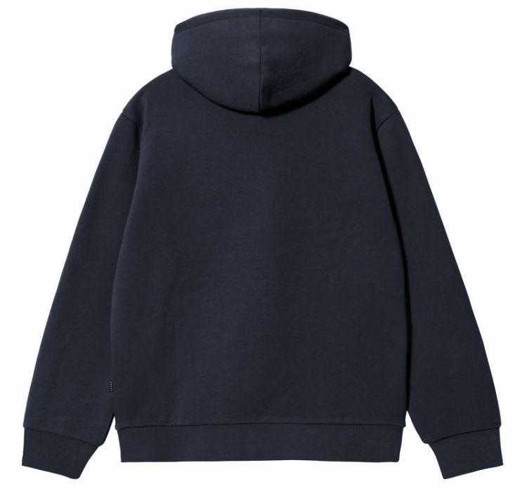 Arcade Embroidered Hooded Swea Navy