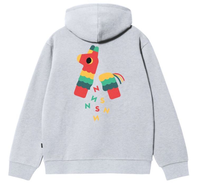 Pinata Big Hooded Sweater HGR Heather Grey