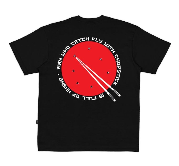 Chopsticks Tee Black Black